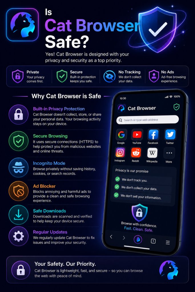 is cat browser apk safe